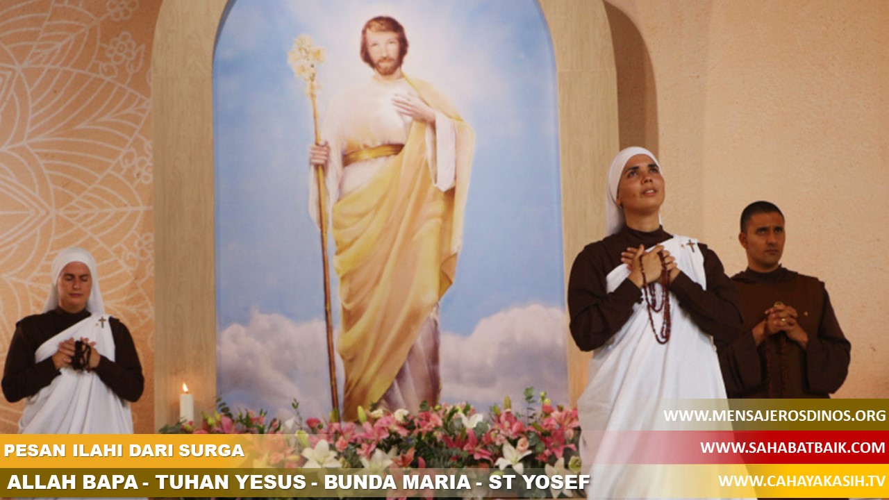 Pesan Penampakkan Santo Yosef. Jumat, 25 Agustus 2023